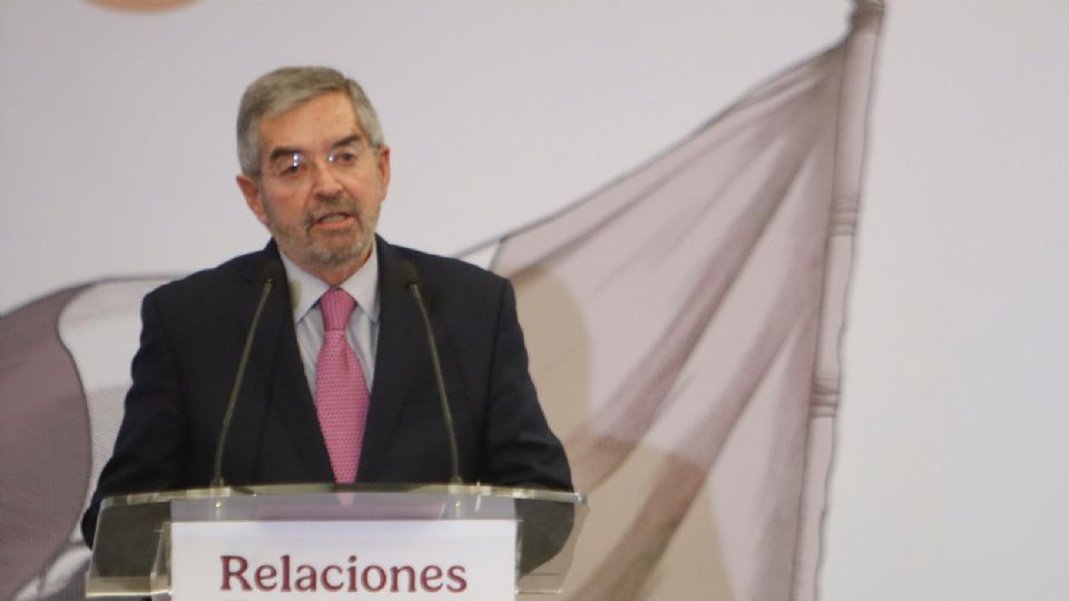 Juan Ramón de la Fuente, titular de la Secretaría de Relaciones Exteriores (SRE).