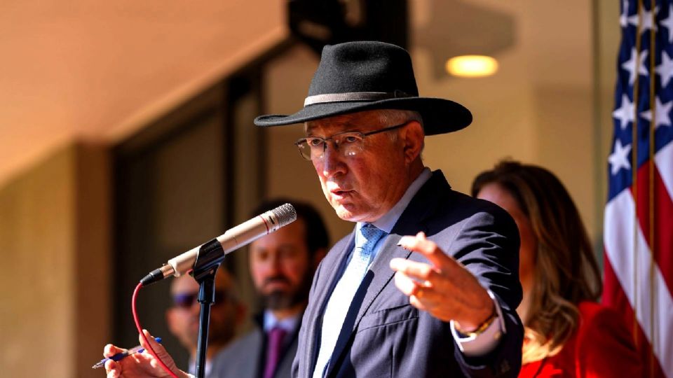 Ken Salazar, embajador de EU en México.