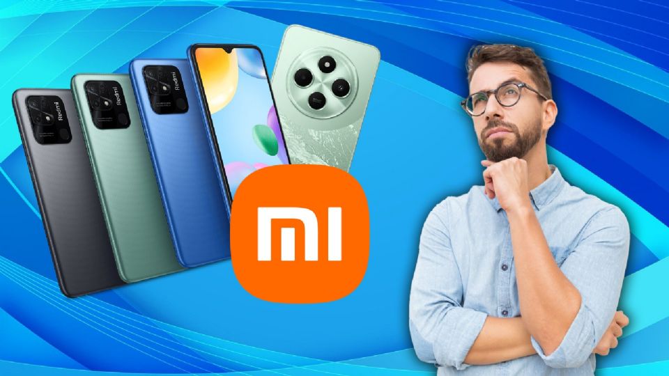 Celulares de la marca Xiaomi.