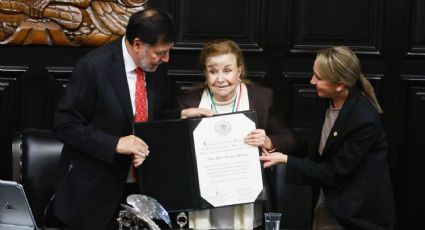 Senado otorga medalla Belisario Domínguez a la periodista y activista Ninfa María Deándar Martínez