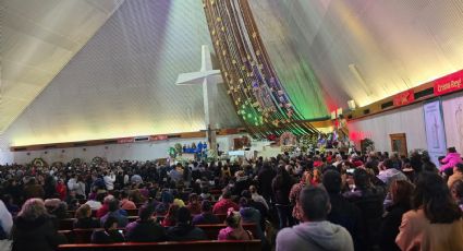 Acuden regios a visitar la Basílica de Guadalupe en Monterrey