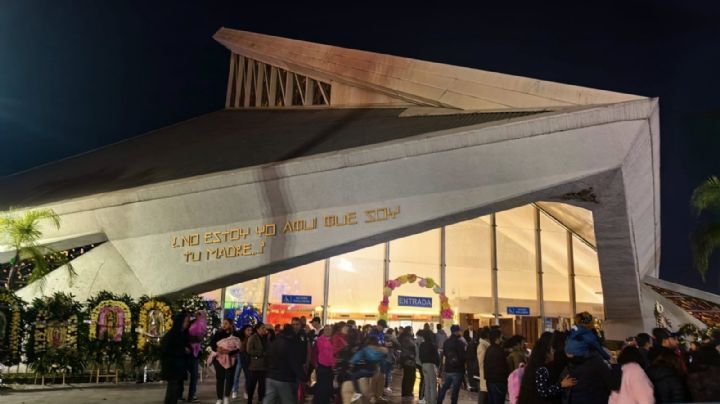 Aumenta la afluencia de feligreses en la Basílica de Guadalupe