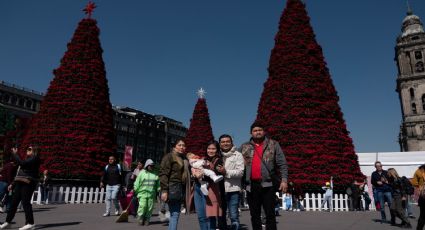 Se alista verbena navideña en el Zócalo de la CDMX