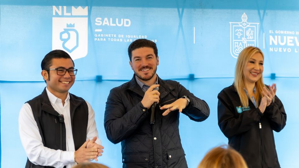 Samuel García celebró los proyectos de nuevos hospitales regionales en Nuevo León.