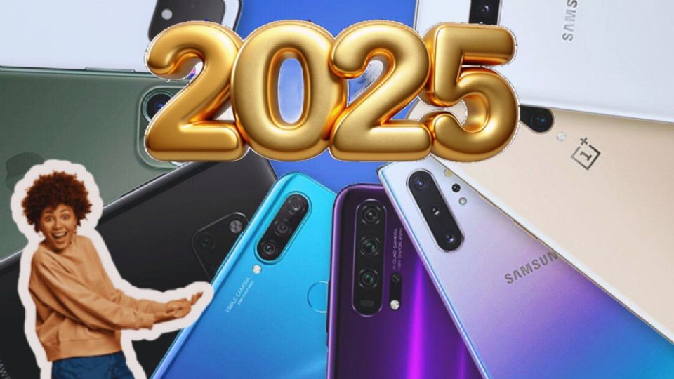 Te presentamos la lista de los mejores celulares del 2025.