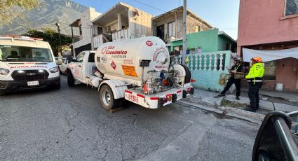 Explota tanque de gas en San Pedro: Hay un lesionado