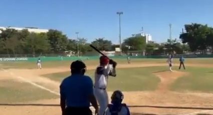 Juego de beisbol en Sinaloa, interrumpido por balacera (video)