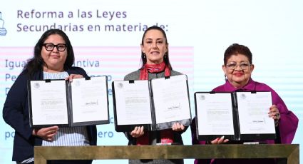 Claudia Sheinbaum firma decreto donde se reforman siete leyes secundarias para proteger a las mujeres