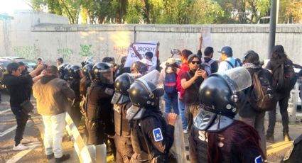 Retiran bloqueo de Viaducto Calzada de Tlalpan, ante arribo de policías antimotines