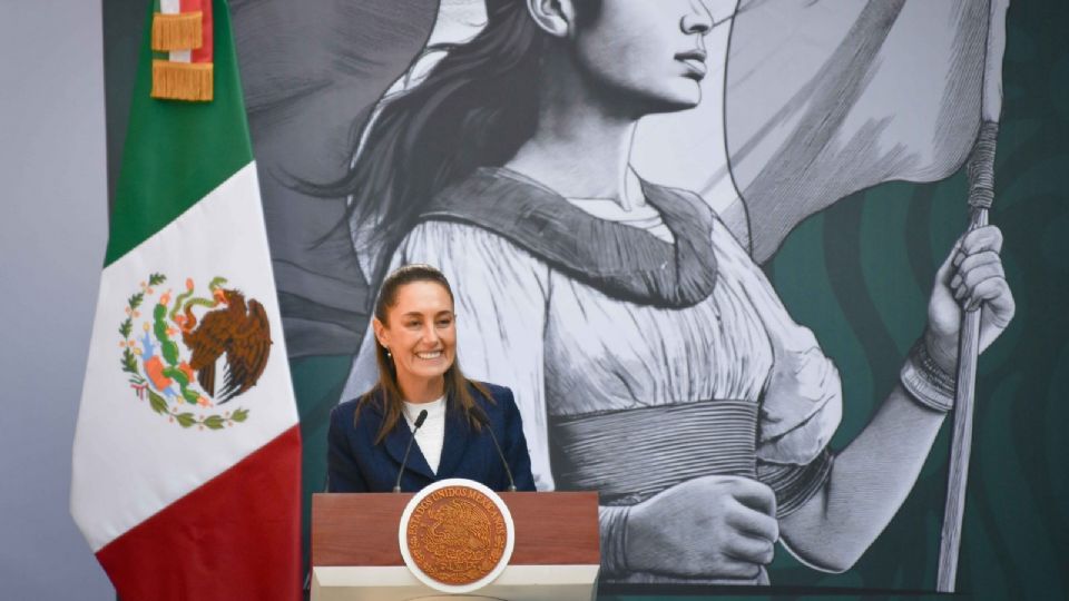 Claudia Sheinbaum Pardo, presidenta de México.