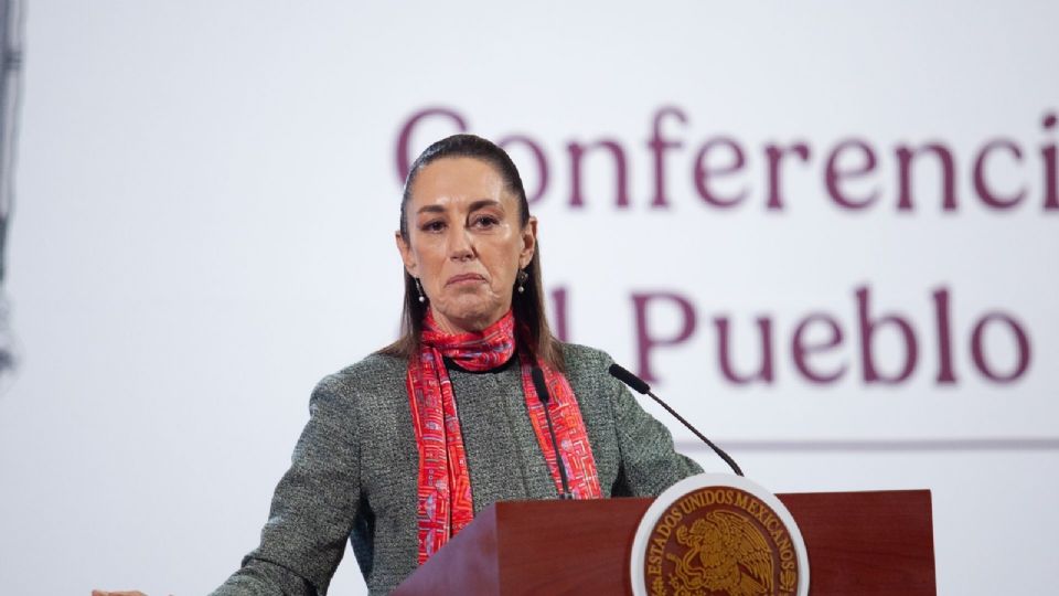 Claudia Sheinbaum Pardo, presidenta de México.