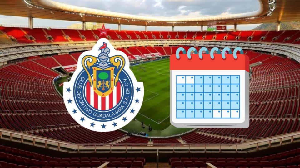 El calendario de Chivas de Guadalajara de cara al Clausura 2025.