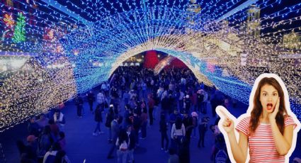 FOTOS: Así luce el alumbrado navideño en el Zócalo CDMX