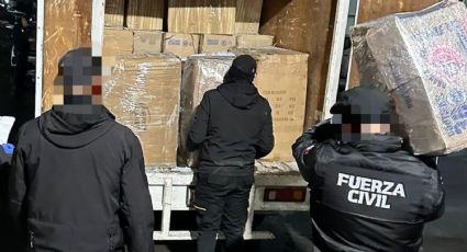 Caen 3 hombres por posesión de 715 kilos de droga en Apodaca