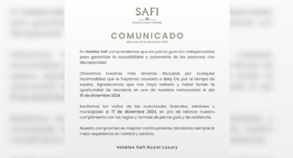 Hotel Safi ofrece disculpas a mujer a la que le negó el acceso