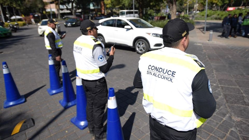 Los infractores superaron en el nivel de consumo permitido de 0.40 grados de alcohol espirado.