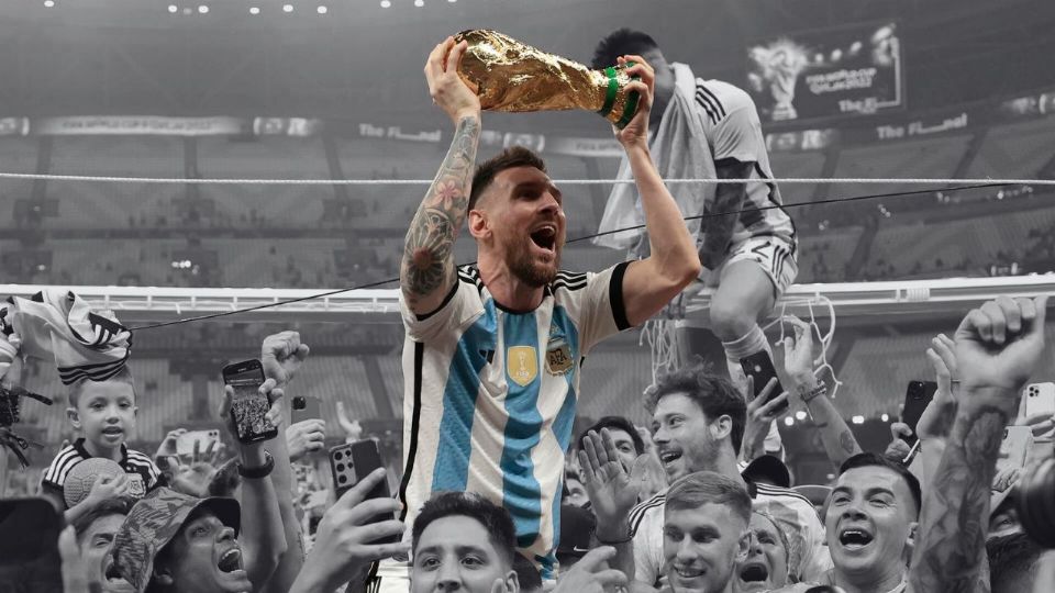 Lionel Messi ganó el Mundial de Qatar 2022 con la selección argentina.