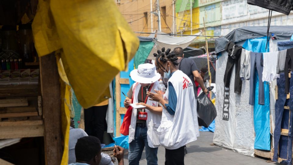 Médicos Sin Fronteras en Chiapas.