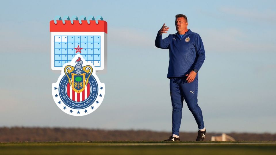 Los amistosos de pretemporada que tendrá Chivas por delante, con rivales y días confirmados