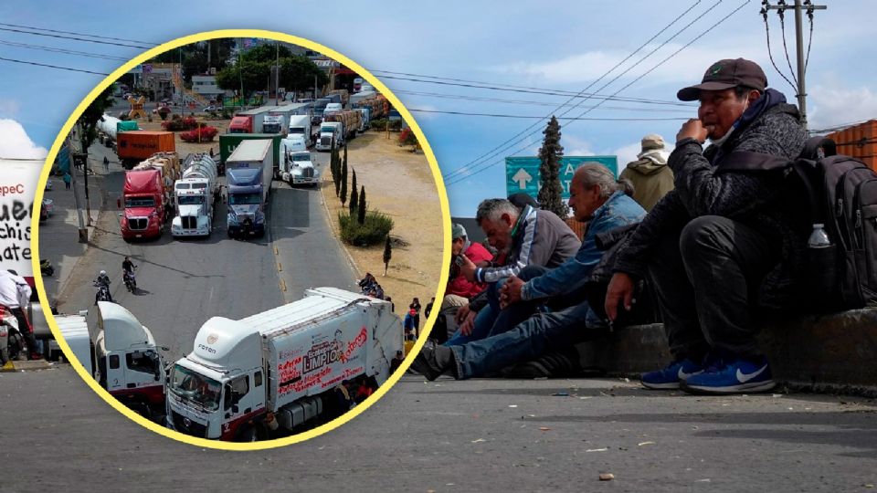 Bloqueo en Ecatepec.