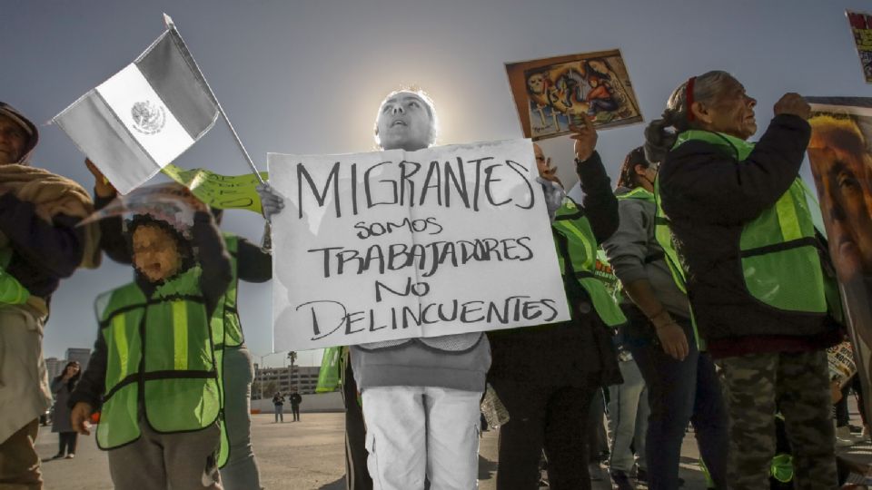 Apoyo a migrantes.