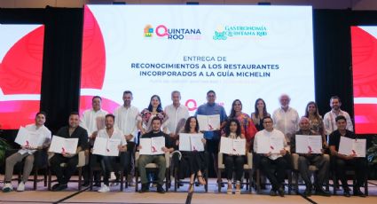 Recibe primeras estrellas Michelin gastronomía de QR y se reconoce incorporación de 20 restaurantes