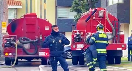 Se indagan posibles causas del incendio en inmueble en la Toriello Guerra