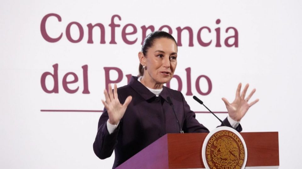 Claudia Sheinbaum Pardo, presidenta de México.