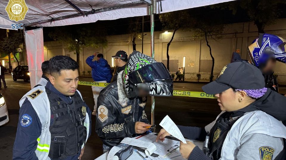 Además mil 023 vehículos fueron remitidos al corralón.