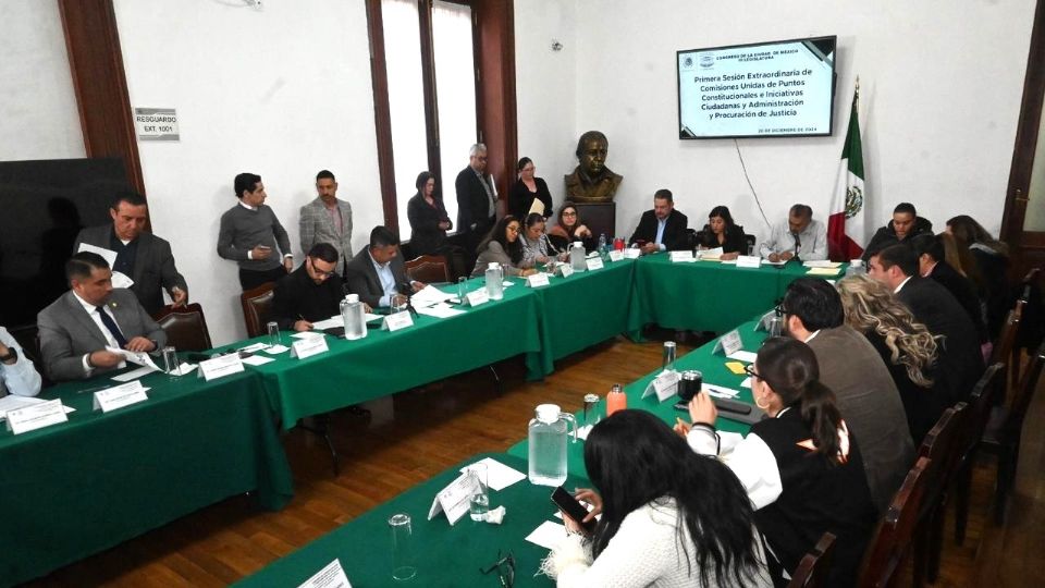 Comisiones del Congreso CDMX.