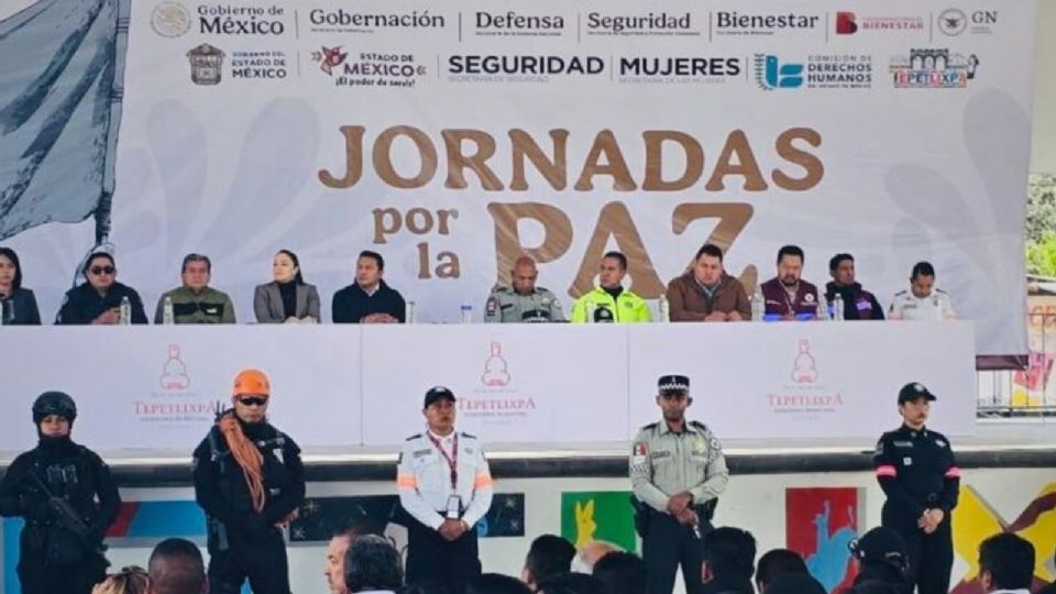 Las “Jornadas por la Paz” beneficiaron a 6 mil 447 mujeres y a 4 mil 660 hombres.