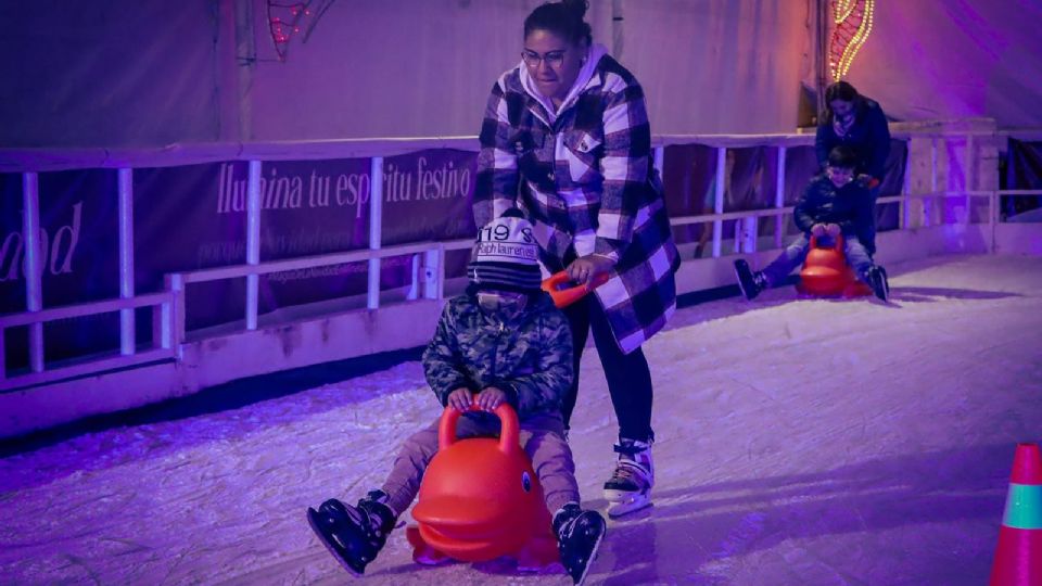 Pistas de hielo gratuitas en Hidalgo, para celebrar la época decembrinas.