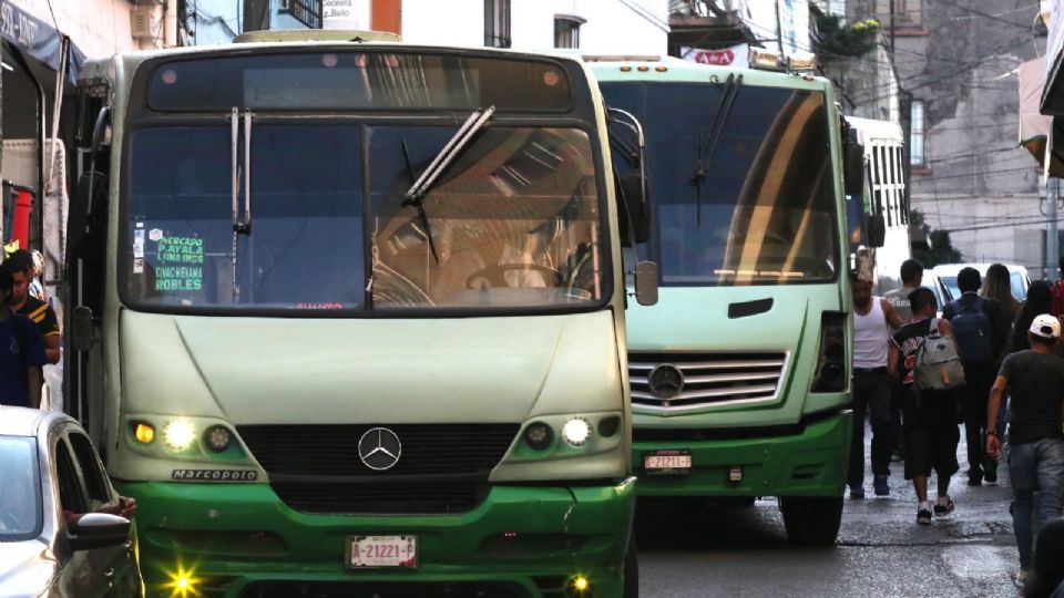 Buscan modernizar el transporte público.