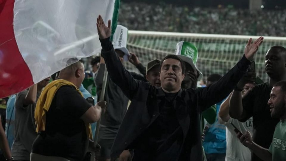 Efraín Juárez fue campeón con Atlético Nacional y tuvo un festejo eufórico