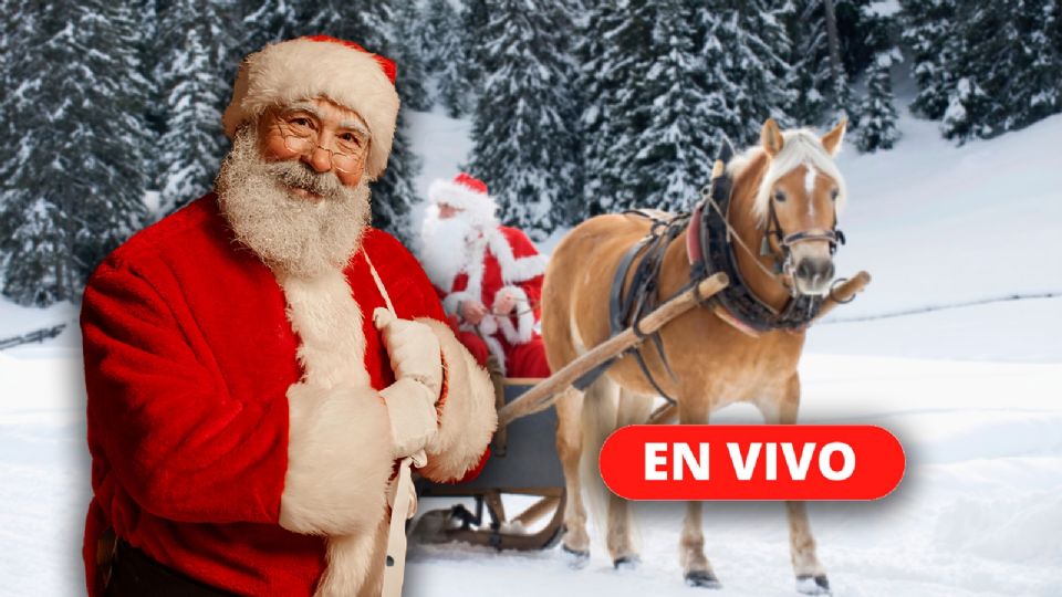 Santa Claus comenzará su recorrido el día de mañana.