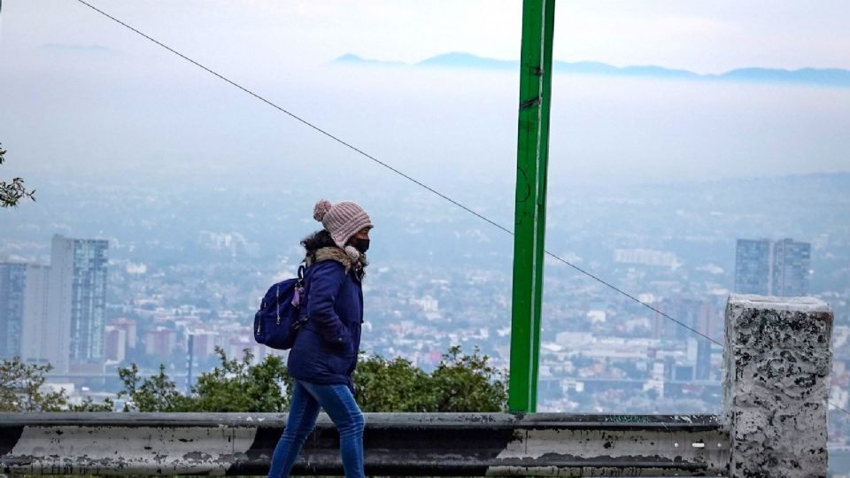 Se esperan heladas en la CDMX.