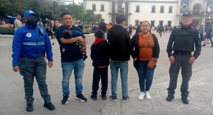 Localizan a dos menores extraviados durante compras navideñas en el centro de Monterrey