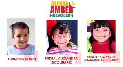 Sustraen a tres hermanitas en Juárez, Nuevo León