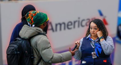 American Airlines: Así fue el momento en que suspendió todos sus vuelos en EU | VIDEOS