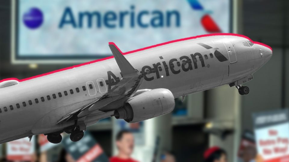 American Airlines suspendió sus vuelos en EU.