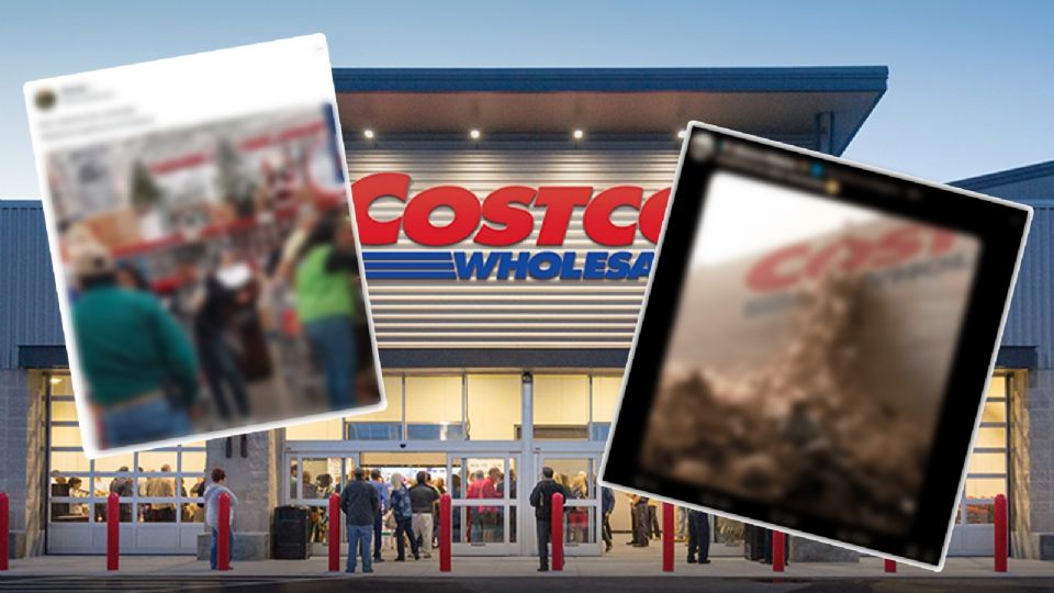 Personas abarrotan las tiendas Costco en México; se desatan gritos y peleas.