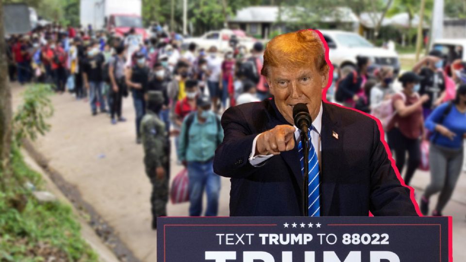 Donald Trump promete deportación de 11 millones de migrantes.