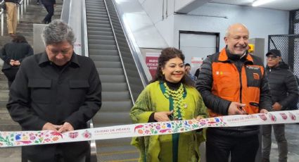 Clara Brugada va por la renovación total de escaleras eléctricas del Metro