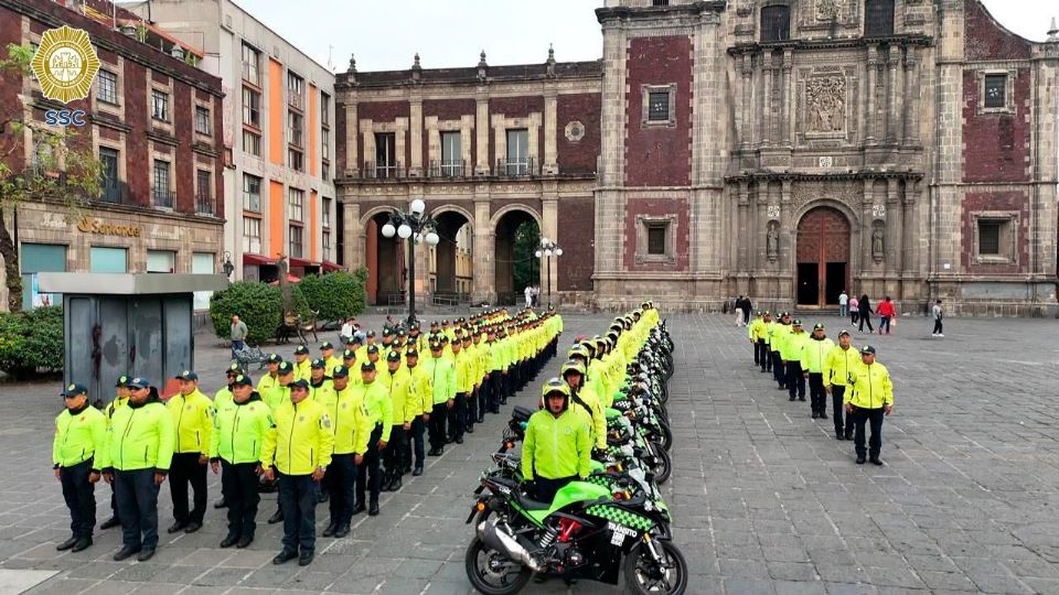 Continúan los operativos en el Centro Histórico.