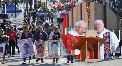 Iglesia condena impunidad del caso Ayotzinapa y acompaña a los padres de los 43 normalistas