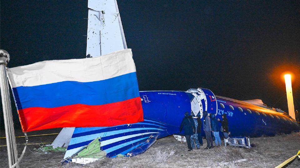 Accidente aéreo en Kazajistán: Aumentan especulaciones sobre ataque en medio de la tensión Rusia-Ucrania.