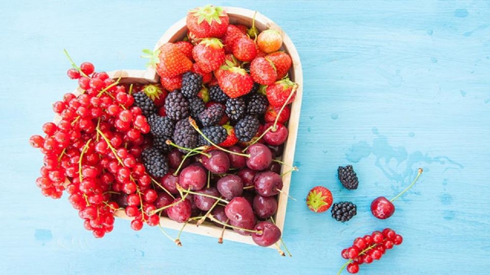 Las fresas ayudan a la salud cardiovascular.