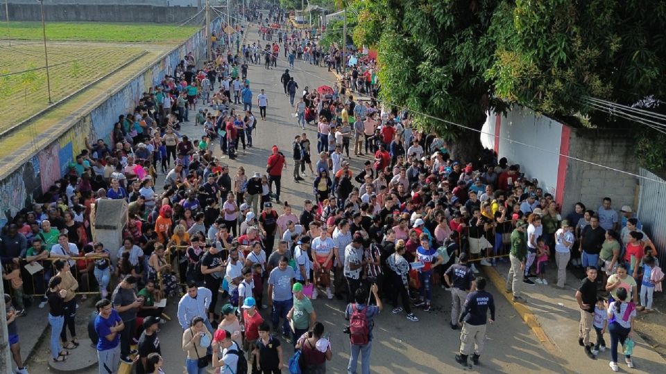 Caravana migrante.