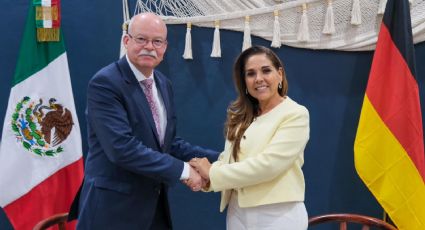 Mara Lezama y Clemens von Goetze, embajador de Alemania, fortalecen vínculos en beneficio de Quintana Roo