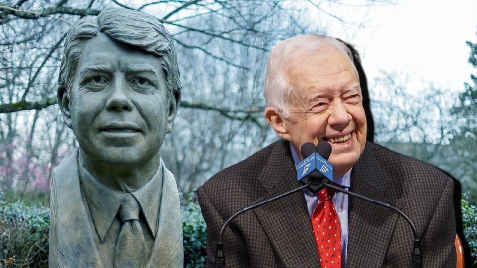 Expresidente 39 de EU, Jimmy Carter.